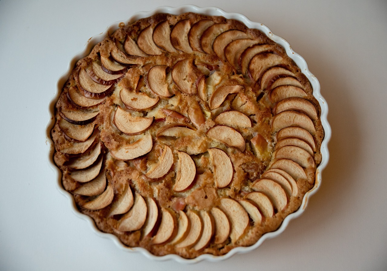 Tarta de Manzana Casera: Un Toque de América