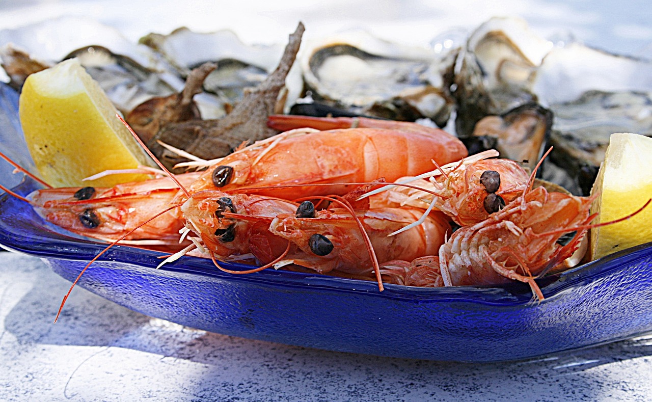 Preparación de Platos de Mariscos Tailandeses