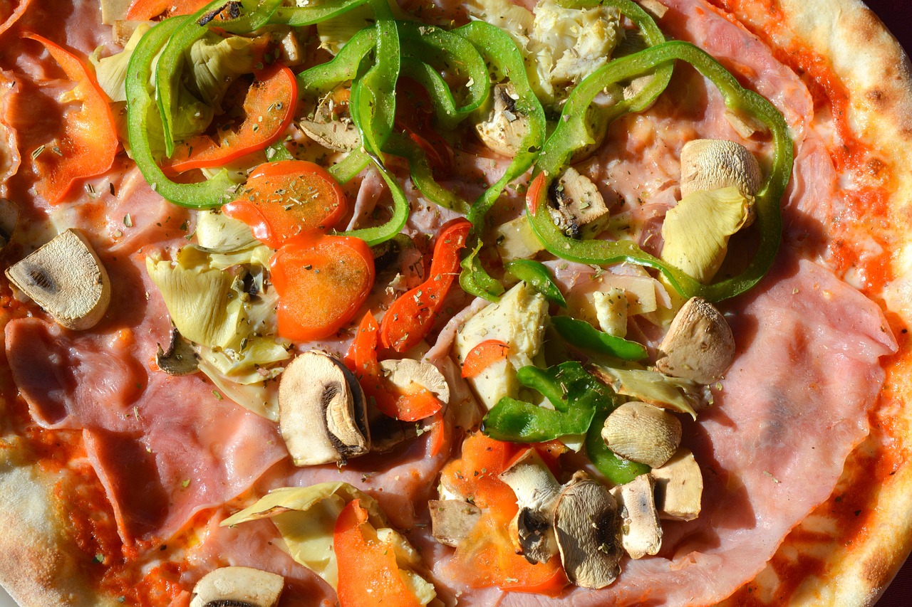 Prosciutto und Rucola Pizza: Ein Hauch von Eleganz