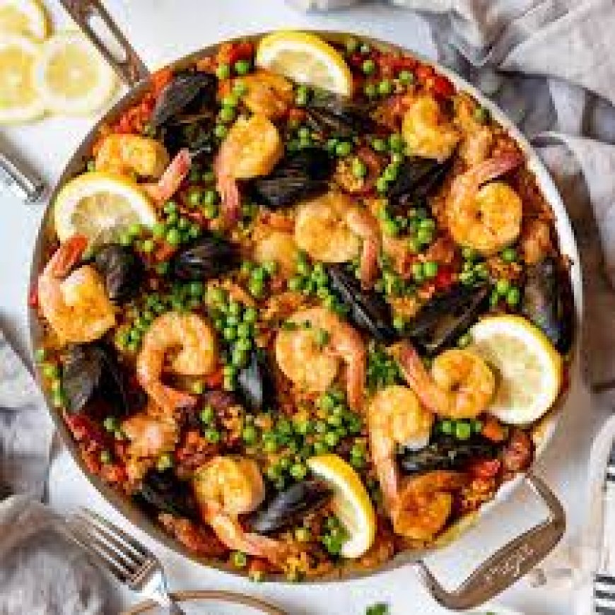 Paella Recipe: Famous Spanish Seafood Rice Dish