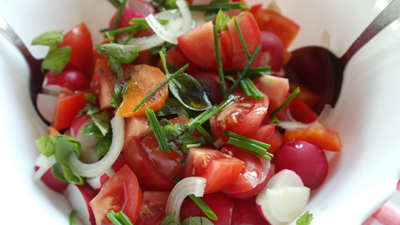 Vegan Salata Tarifinin Malzemeleri