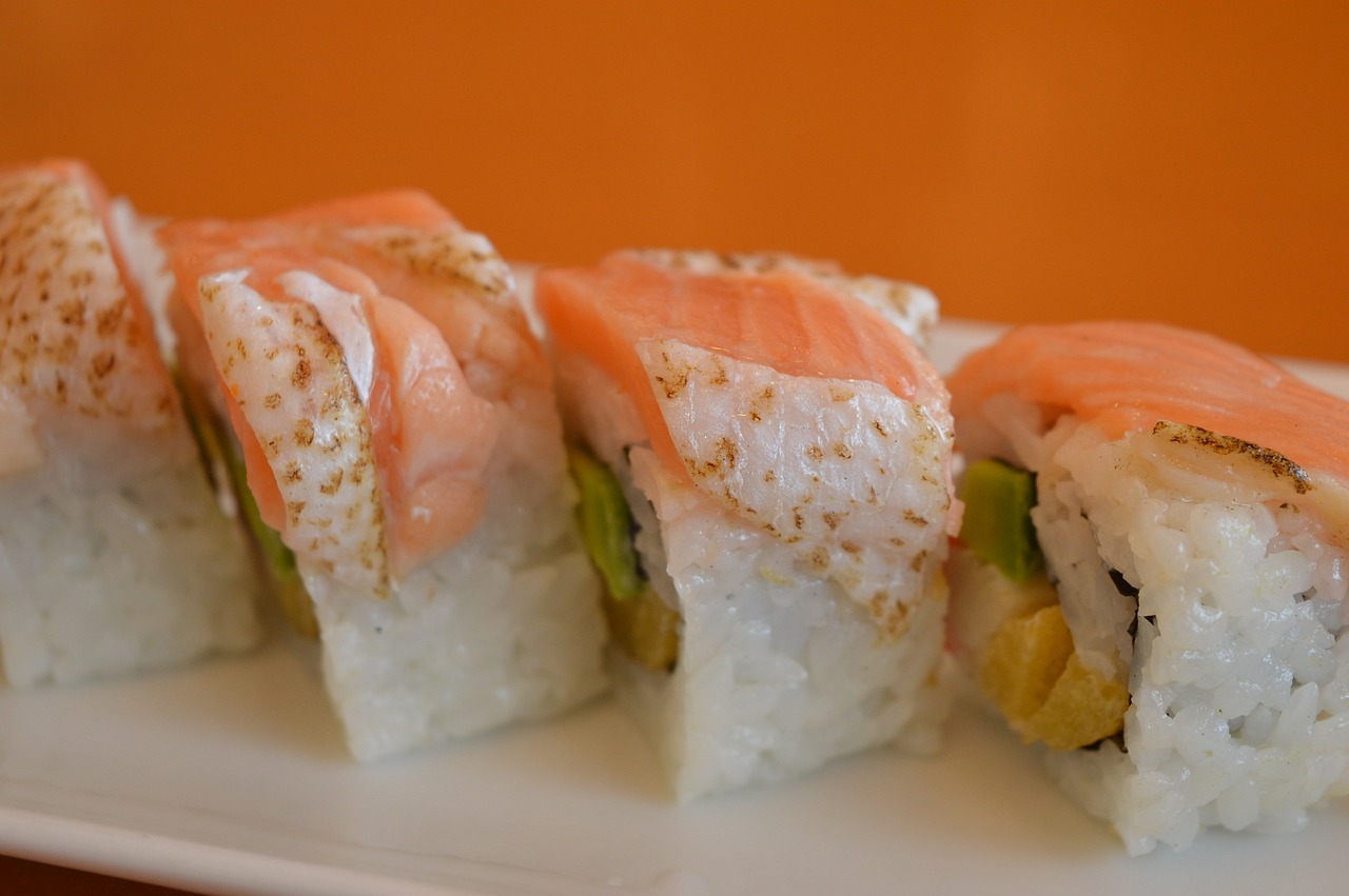 Preparación del arroz de sushi