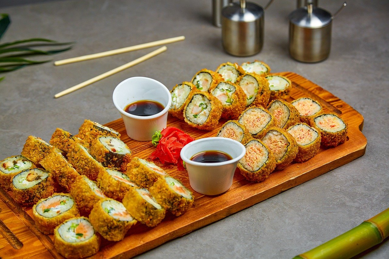 Receta de sushi japonés