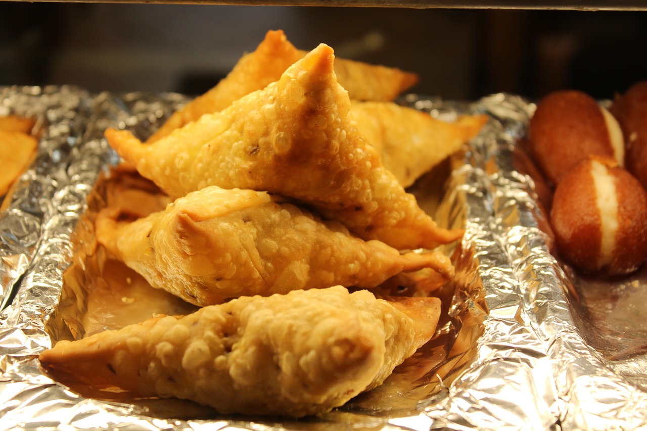 Indian Samosas: Crispy Pastry Filled with Spiced Potatoes