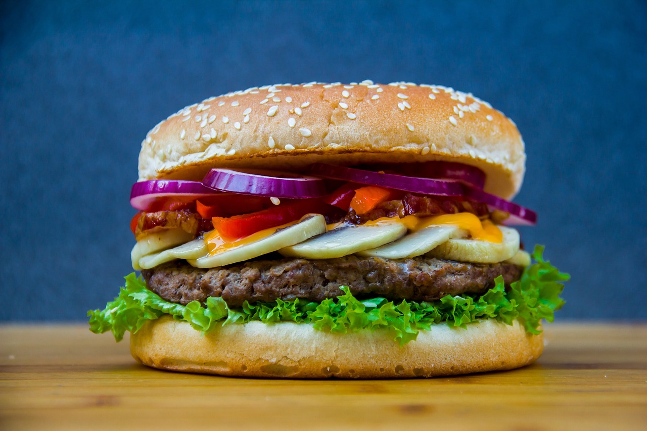 Options santé pour un burger petit-déjeuner