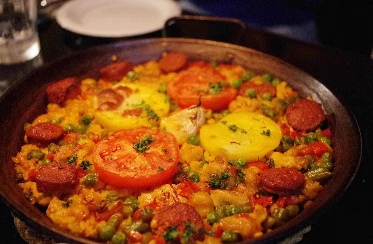 Die Zutaten für eine authentische Paella Valenciana