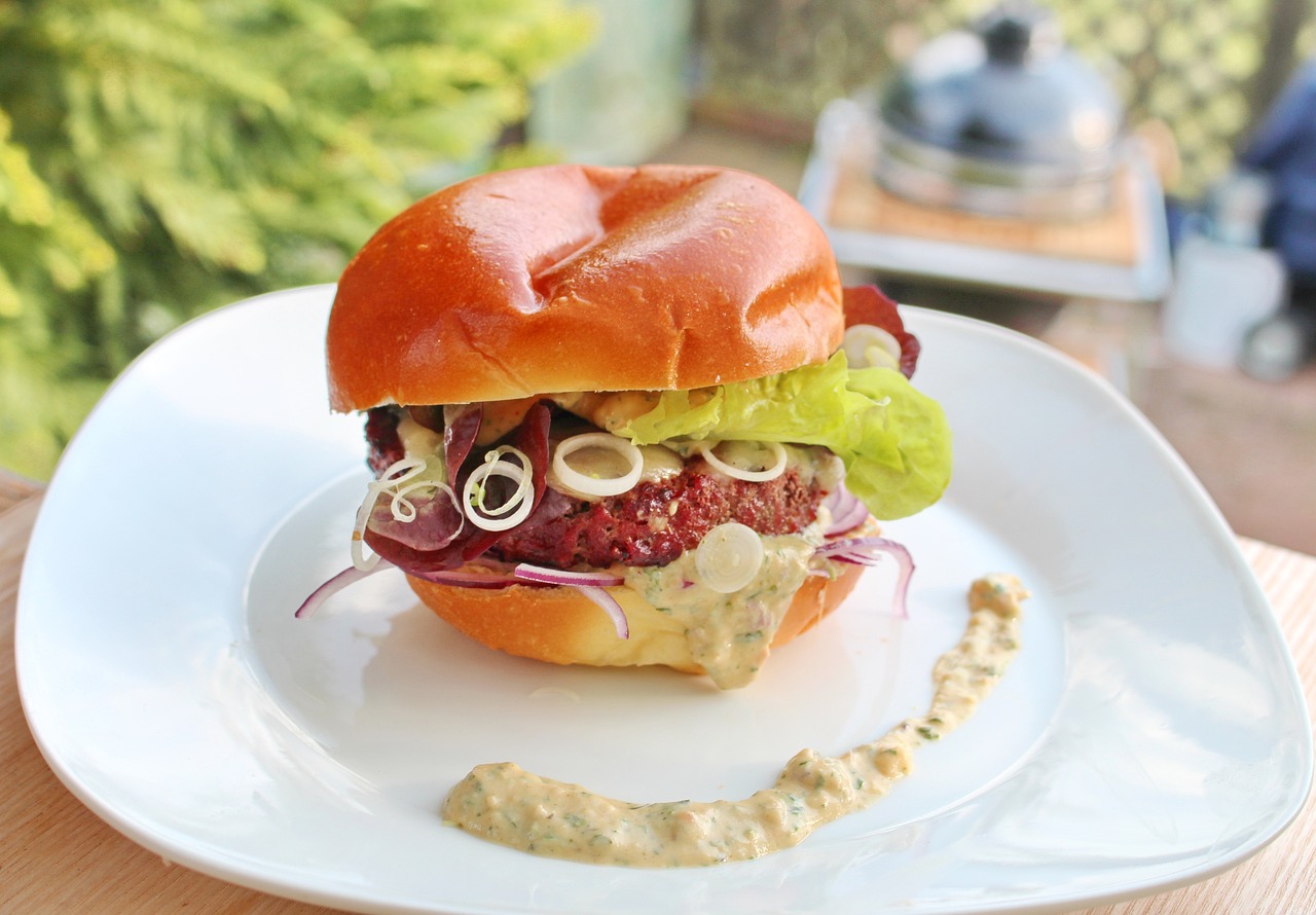 Creamy Avocado Burger: Health and Flavor Combined