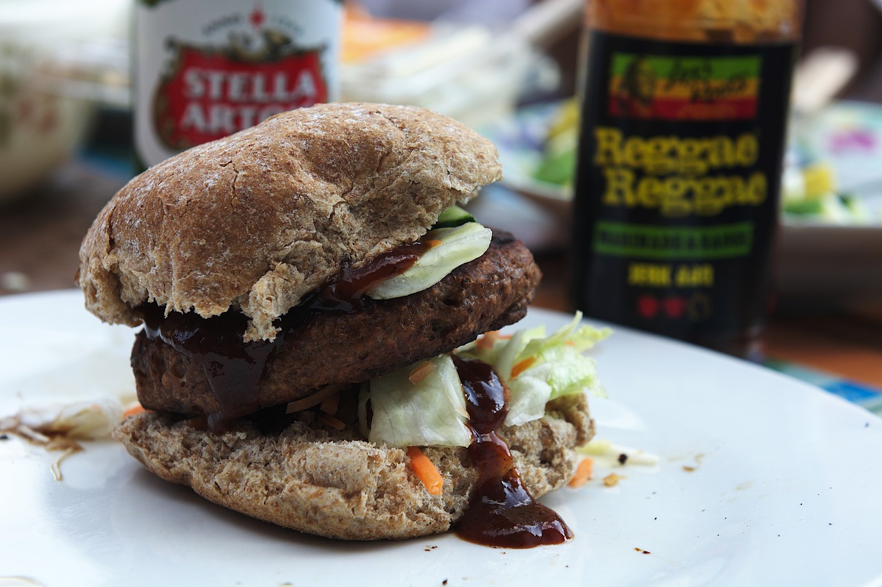 Hamburguesa de Champiñones Portobello: Una deliciosa alternativa para vegetarianos