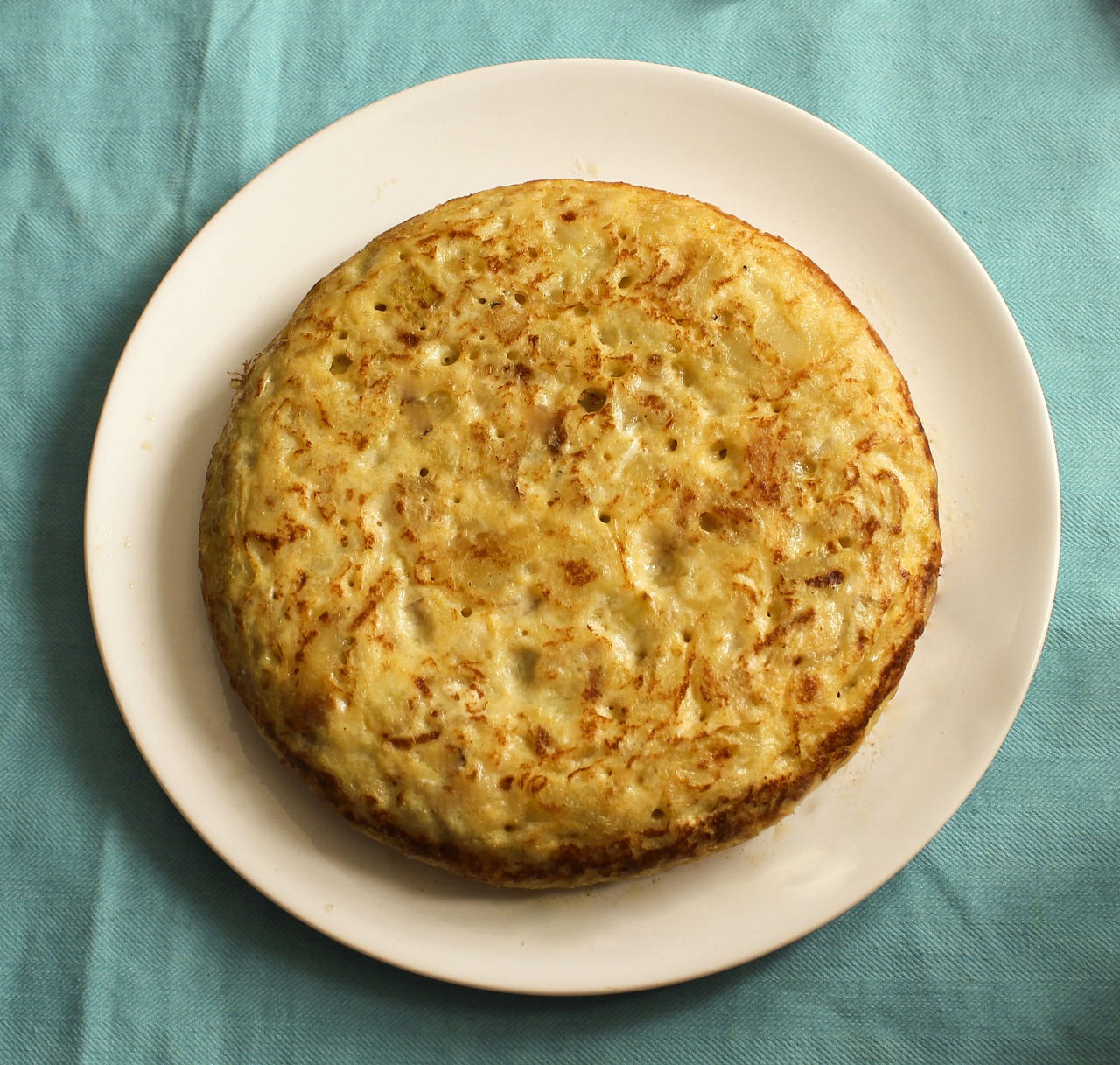 Ingredients for a Traditional Tortilla Española