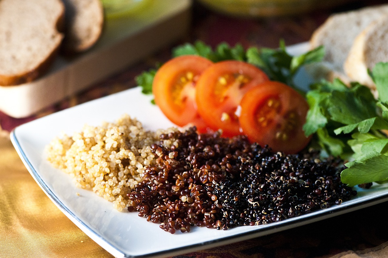 Rezept für proteinreiche Quinoa-Burger