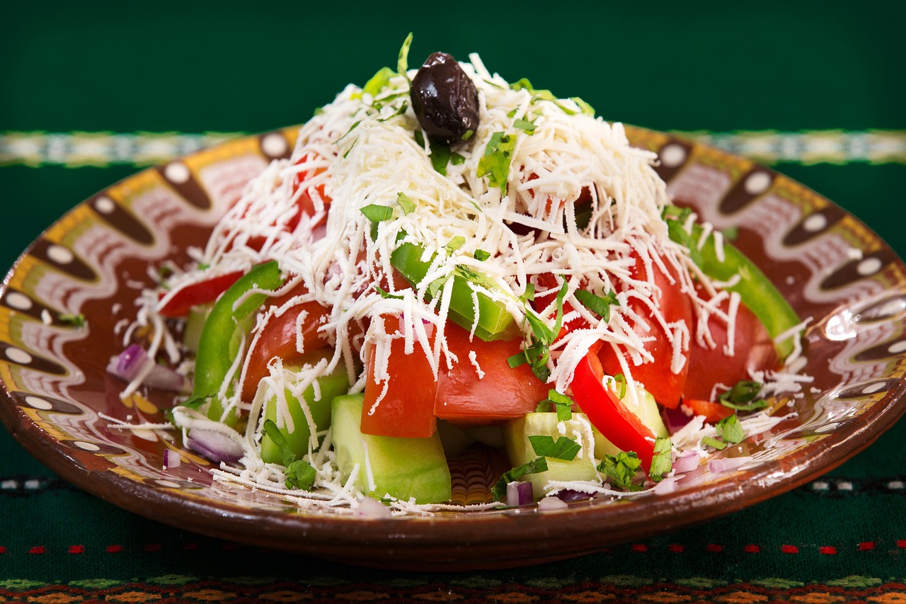 Greek Salad Recipe: Fresh and Colorful Salad from Greek Cuisine