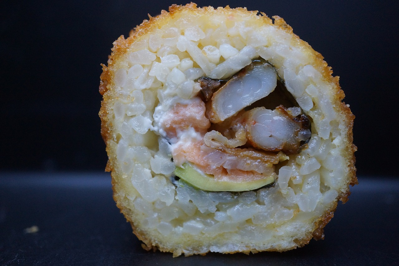 Japanese Seafood Sushi Rolls Recipe