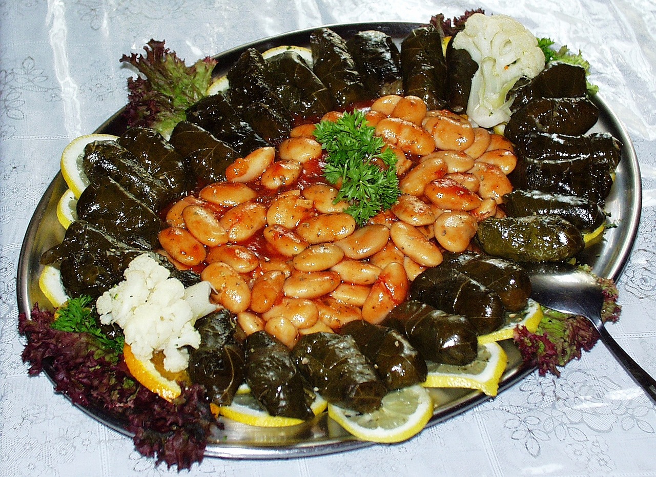 Serving and Enjoying Dolmades