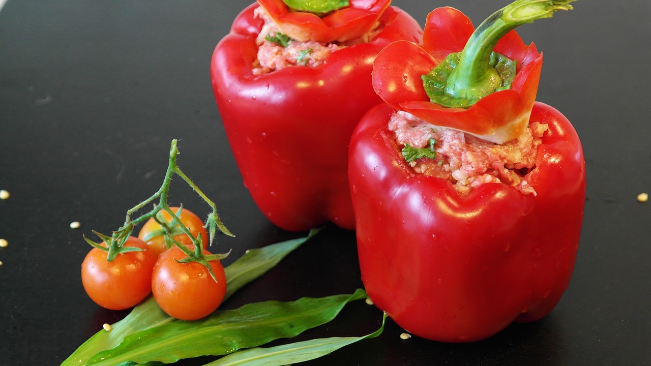 Chiles Rellenos: Stuffed Poblano Peppers with Cheese and Meat