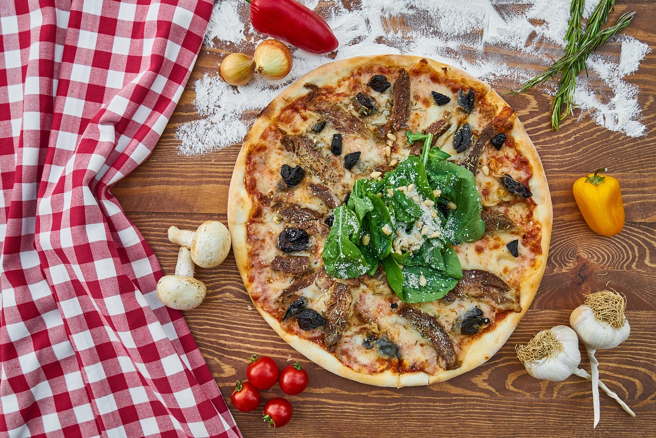 Pizzanın Hazırlanması ve Pişirilmesi