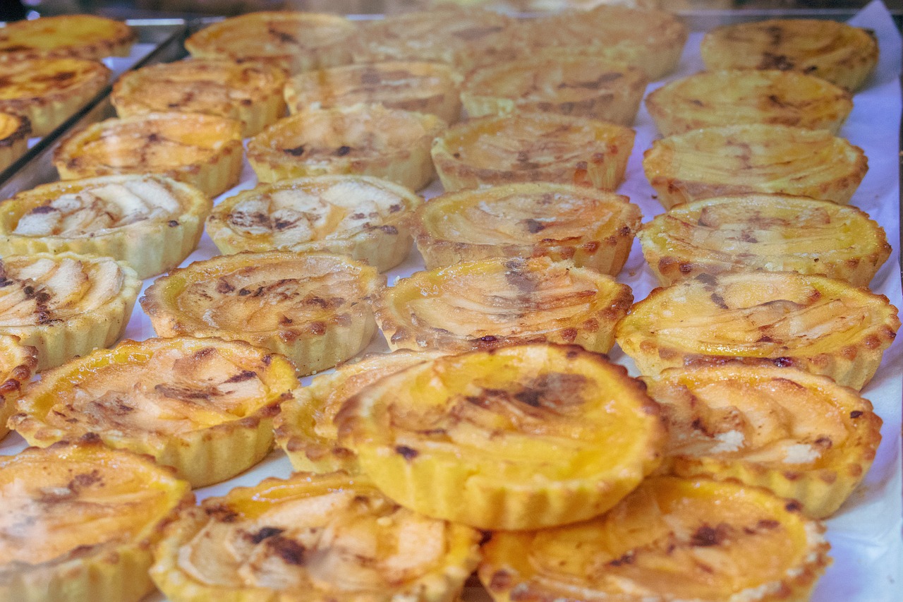 Ingredients for Authentic Portuguese Custard Tarts