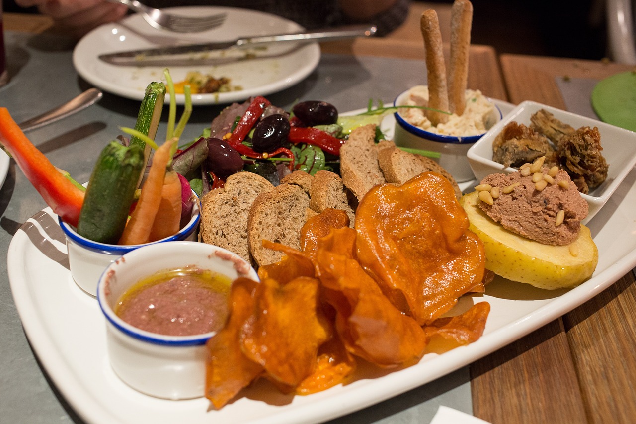 Spanish Tapas Platter: Assorted Small Plates of Deliciousness