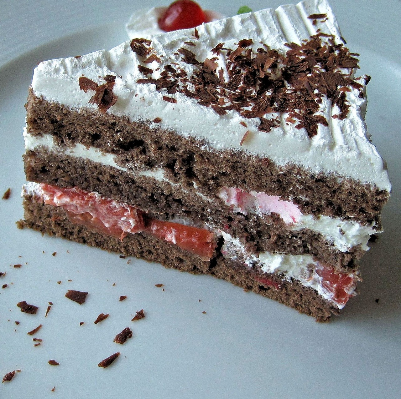 German Black Forest Cake: Layers of Chocolatey Goodness