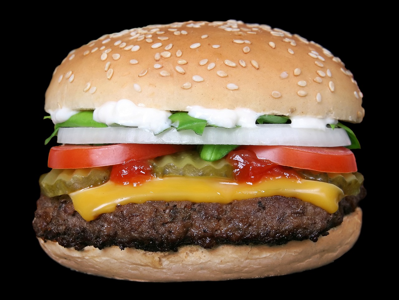 Hamburguesa con salsa barbacoa: Esencial para los picnic de verano