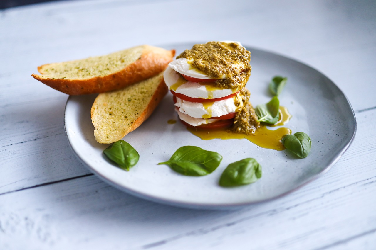 Ingredients for a Perfect Caprese Salad